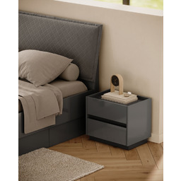 Szafka nocna antracyt / grafit mat 50 cm