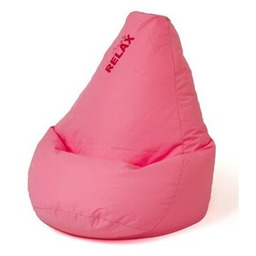 GO GIFT Pufa worek sako Grusza XL Różowy