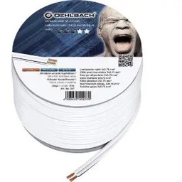Oehlbach Speaker Wire SP-7 (207) 2x0,75mm 20m Biały