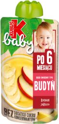 Kubuś Baby Deser owocowy typu budyń, banan
