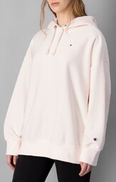 Champion Wmns Hooded Sweatshirt Small Logo Pink -