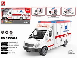Maksik, Samochód Ambulans Karetka światło / dźwięk