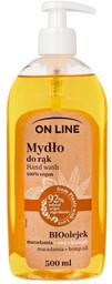 Mydło do rąk w płynie Macadamia i Olej