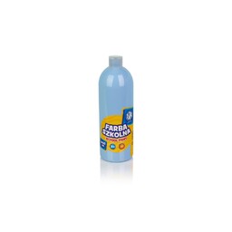 Farba szkolna plakatowa Astra 1000 ml - Błękitna
