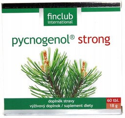 Suplement diety, uroda FinClub Pycnogenol Strong 60kaps.