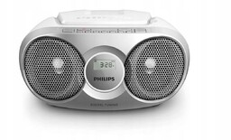 Philips Bumbox CD Radioodtwarzacz CD srebrny AZ215