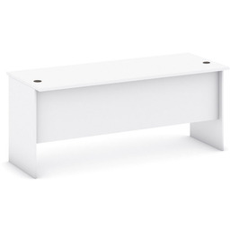 Biurko MIRELLI, 180x80 cm, biały