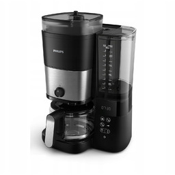 Ekspres przelewowy Philips HD7900/50 1,25 l czarny wbudowany