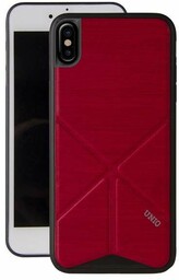 UNIQ etui Transforma Ligne iPhone X/Xs czerwony/fire red