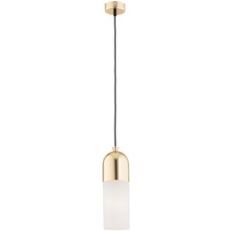 Lampa wisząca nowoczesna szklana BURGOS 4212 złota -