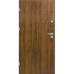 Drzwi zewnętrzne Basic orzech 80 cm prawe Splendoor