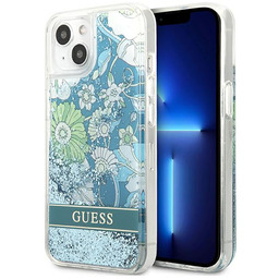 Etui iPhone 13 Guess niebieskie