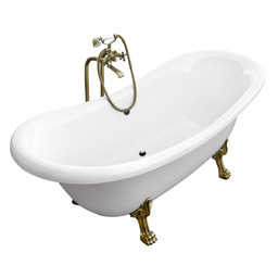 Besco Amelia wanna owalna Retro 190x77 + nogi