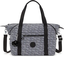 Kipling ART Medium Tote, Tote, Holiday Waves, Niebieski