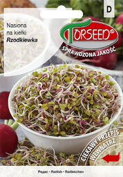 Nasiona na kiełki Rzodkiewka 20g