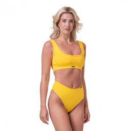 NEBBIA Miami Sporty Bikini Yellow górna część