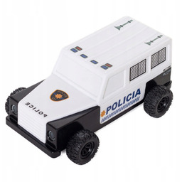 Lampka nocna dla dzieci samochód policyjny auto