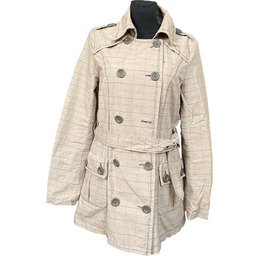 Only Płaszcz Damski Elegancki Wygodny Stylowy Beżowy