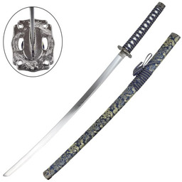 Katana HATTORI HANZO Blue HH029 Blue - replika