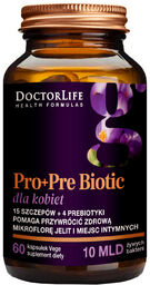 Doctor Life Pro+Pre Biotic Dla Kobiet, 60 kapsułek