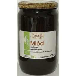 Miód Spadziowy Ze Spadzi Iglastej 950G - Pucer