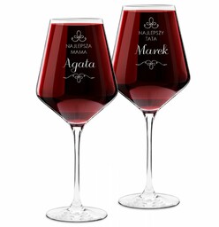 Kieliszki do wina KROSNO avant-garde x2 z grawerem