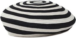 kaszkiet damska BRIXTON AUDREY STRAW BERET Black/White