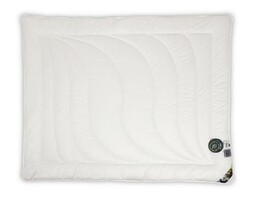 Kołdra antyalergiczna 180x200 BioPercal całoroczna 1300g biała delikatny