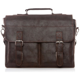 Torba na ramię skórzana Vintage brązowa BV35