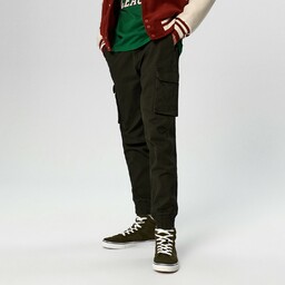 Sinsay - Spodnie jogger - Zielony