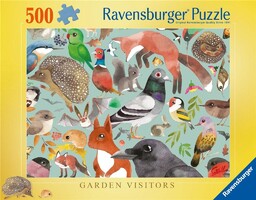 Ravensburger PUZZLE 2D 500 MIESZKAńCY OGRODóW