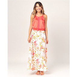 sukienka RIP CURL - Island Long Dress Coral