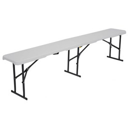 NILS CAMP Ławka ogrodowa NC3404 Biały