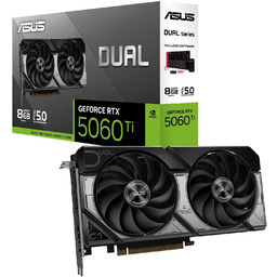 Karta VGA Asus GeForce RTX 5060 Ti DUAL-RTX5060TI-8G
