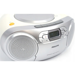 Radioodtwarzacz Philips Az 127 srebrny