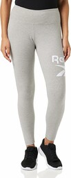 Reebok Legginsy z logo tożsamości