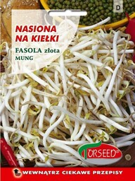 Nasiona na kiełki Fasola złota Mung 30g