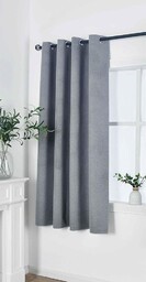 Gardinenbox Zasłona zaciemniająca na przelotkach, uchwyt marszczący, wys.