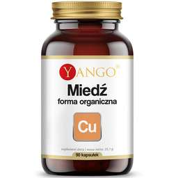 YANGO Miedź Forma Organiczna 90vegcaps