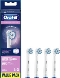 Oral-B - Końcówki do szczoteczki elektrycznej EB60-4 SENSITIVE