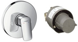 HANSGROHE 71666000 Logis Zestaw prysznicowy, podtynkowy Chrom