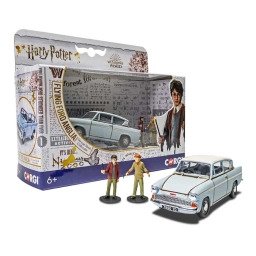 Corgi Harry Potter Zaczarowany Ford Anglia z figurkami