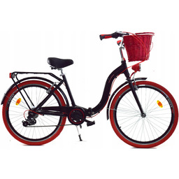 Rower damski męski Dallas 26 Aluminiowy składak