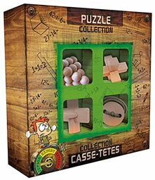 Eureka 52473366 "Junior" drewniane puzzle zestaw (4-częściowy)