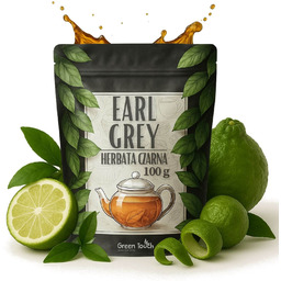 Earl grey 100 g- herbata czarna ceylon bergamotka