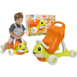 Chicco Eco+ Jeździk Jeździdło Pchacz 2w1 Żółw Walk