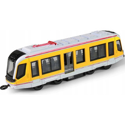Tramwaj Pociąg Metro Metalowy 20cm