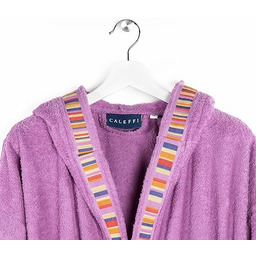 Caleffi 32908 Bawełna Yupi Junior szlafrok z kapturem