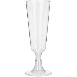 Kieliszki do szampana przezroczyste - 150 ml -