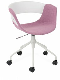 Krzesło obrotowe Forma Move Różowe, młodzieżowe do biurka